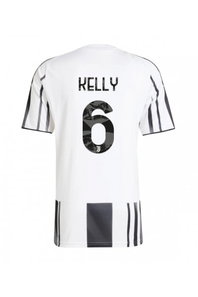 Juventus Lloyd Kelly #6 Jalkapallovaatteet Kotipaita 2025-26 Lyhythihainen Juventus Lloyd Kelly #6 Jalkapallovaatteet Kotipaita 2025-26 Lyhythihainen